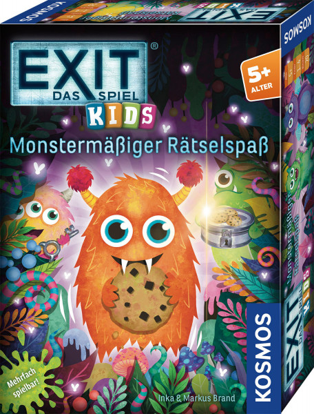 Kosmos Exit das Spiel Kids Monstermäßiger Rätselspaß