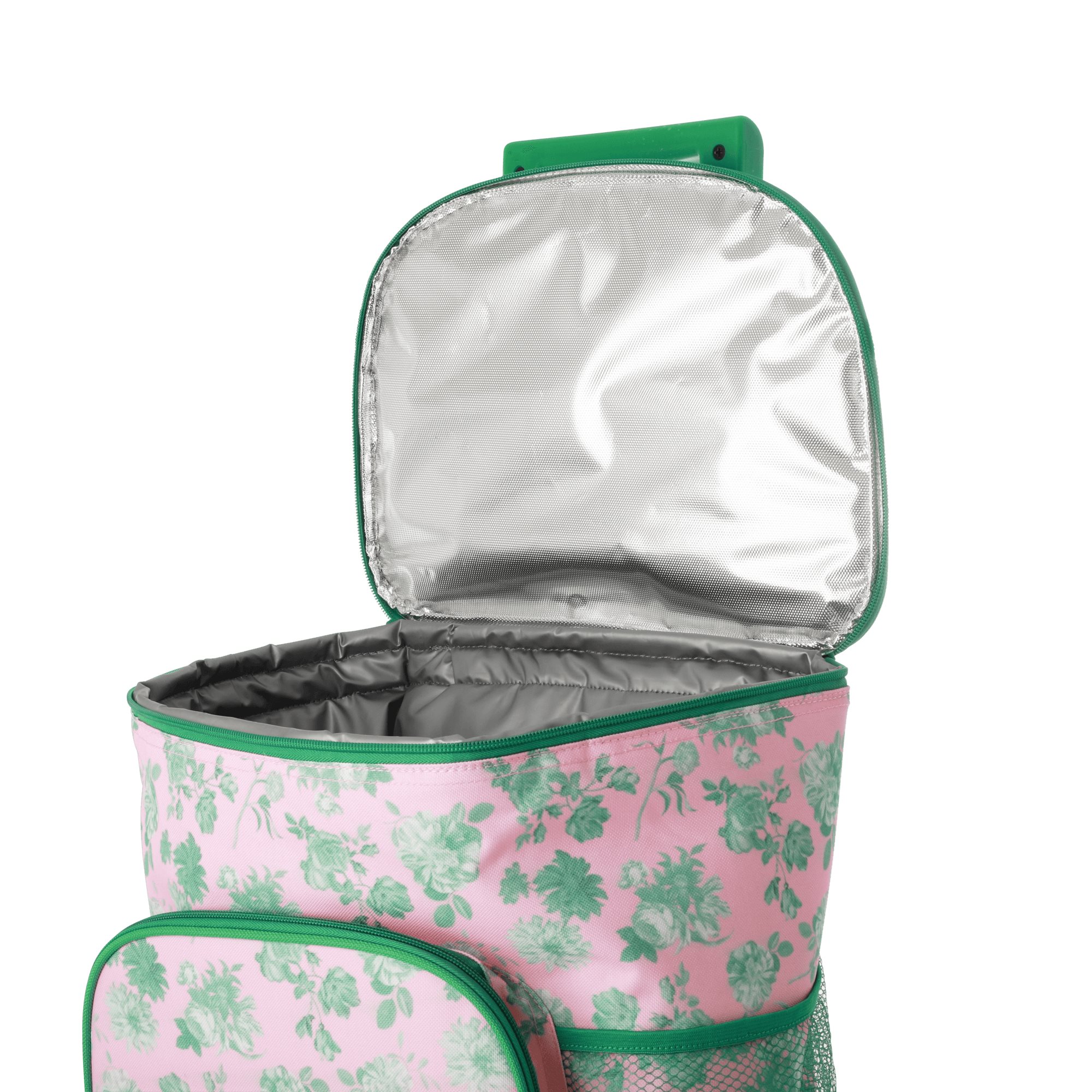 Rice Kühltasche mit Rollen Pink Green Rose, Einkaufstaschen, Lunchbags &  Kühltaschen, Unterwegs