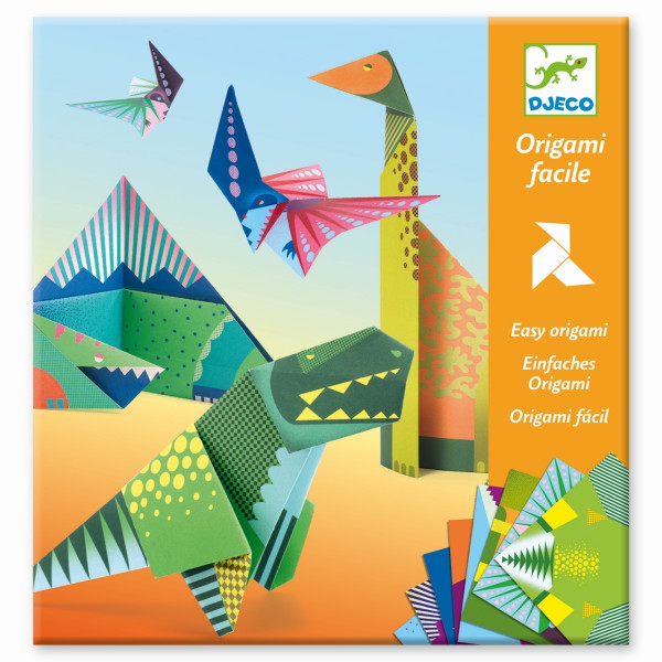 Djeco Origami Dinos Dinosaurier Bastelset