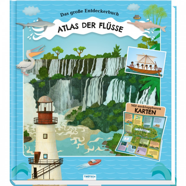Kinderatlas Das große Entdeckerbuch Atlas der Flüsse