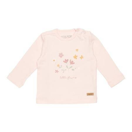 Little Dutch Langarmshirt T-Shirt Flowers pink