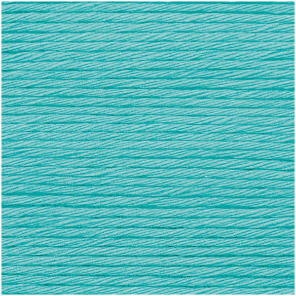 Rico Design Creative Cotton aran Wolle 50g Farbe 37 Himmelblau