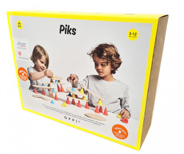 OPPI Piks Big Kit Konzentrationsspiel aus Holz 64 Teile