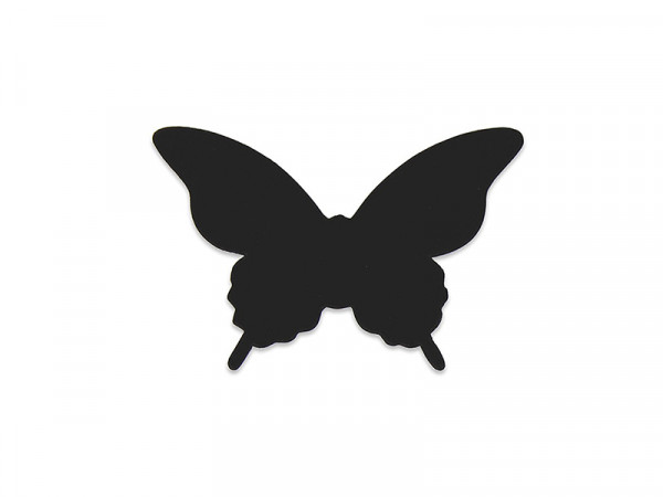 Elfenstall 3D Papier Wandsticker Schmetterling 20 Stück Farbe Schwarz