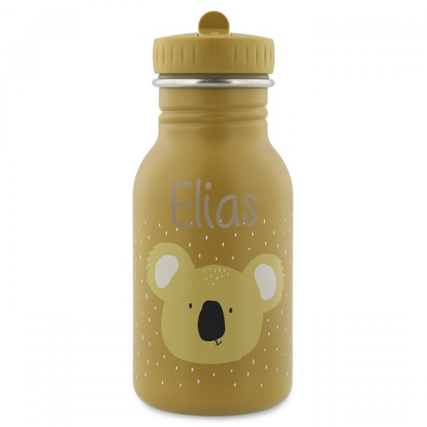 Trixie Trinkflasche aus Edelstahl Mr Koala ocker 350ml personalisiert