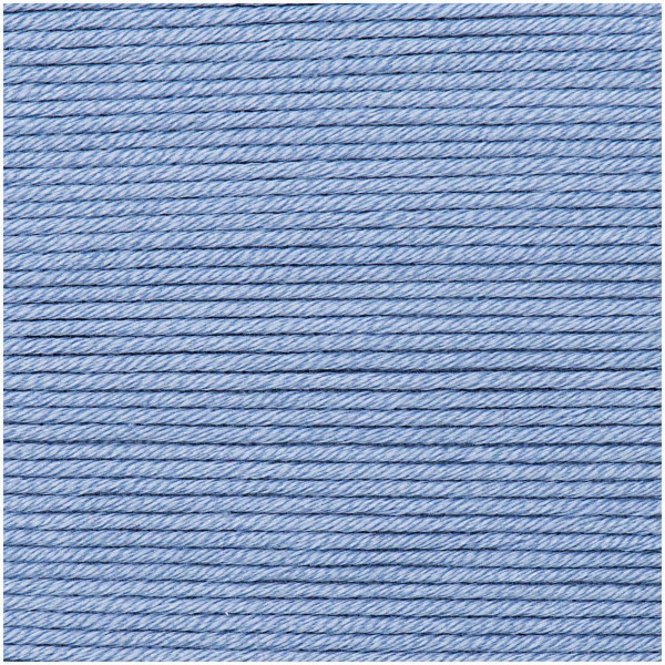Rico Design Essentials Cotton dk Wolle 50g Farbe 35 Taubenblau