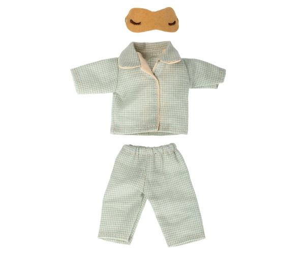 Maileg Outfit Klamotten Pyjama Schlafanzug für Papa-Maus