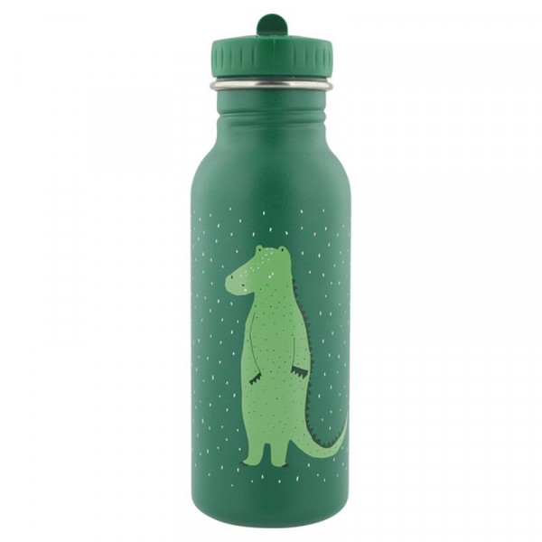 Trixie Trinkflasche aus Edelstahl Mr Crocodile Krokodil grün 500ml