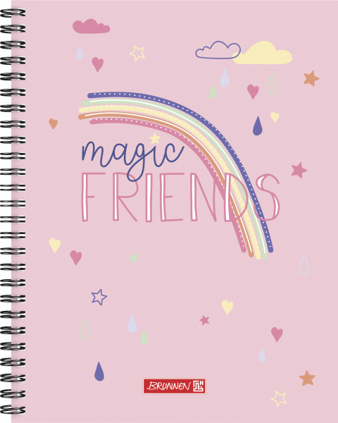 Brunnen Freundebuch Magic friends