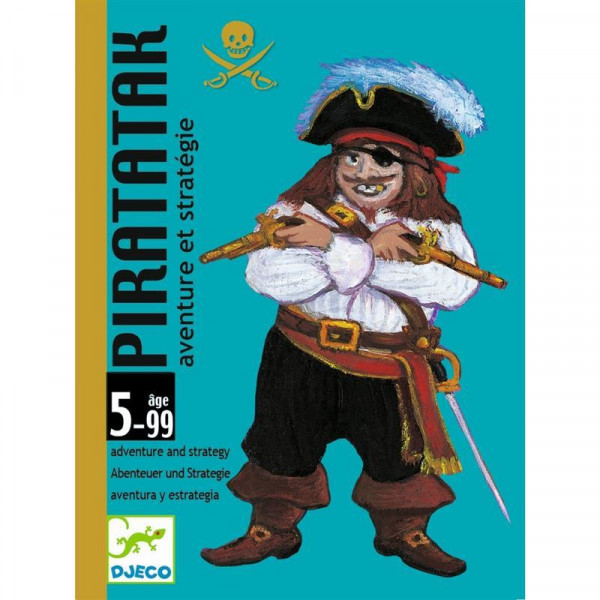 Djeco Kartenspiel Piratatak Piratenkartenspiel