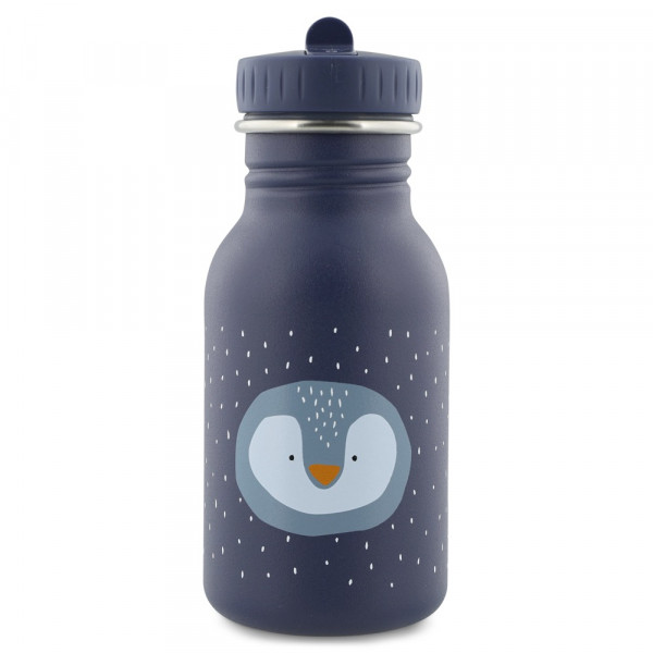 Trixie Trinkflasche aus Edelstahl Mr Penguin Pinguin blau 350ml