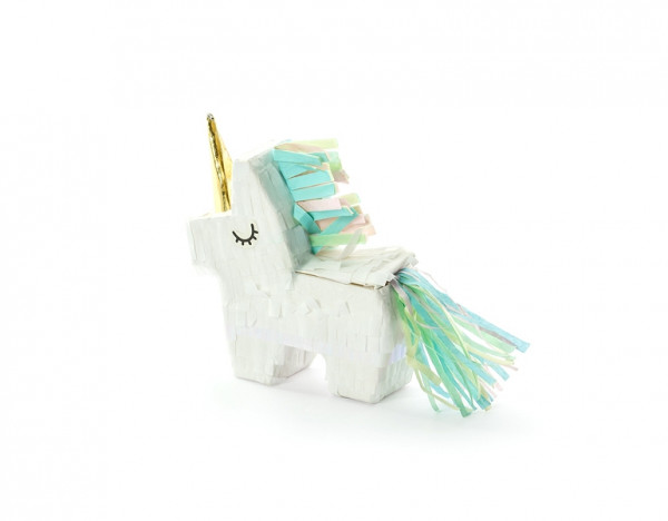 Mini-Pinata Einhorn Unicorn zum Befüllen als Partygeschenk Geburtstag