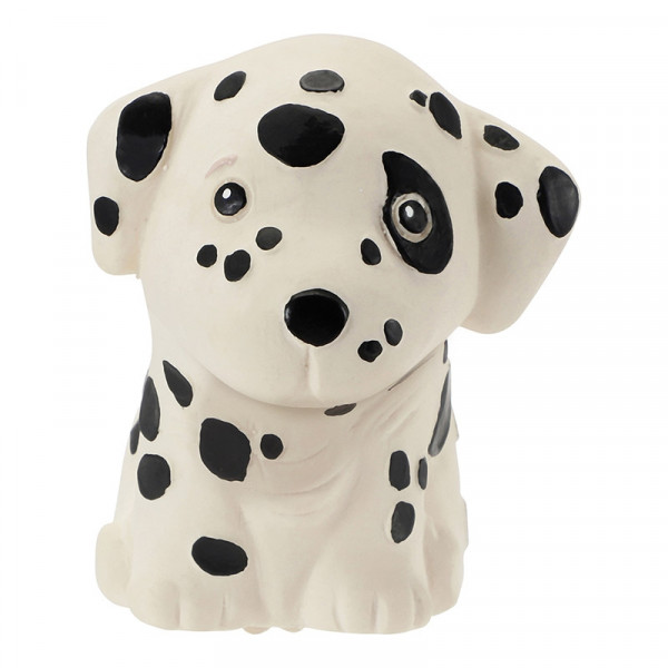 Hevea Baby-Spielzeug aus Naturkautschuk Greifling Hund Dalmatiner