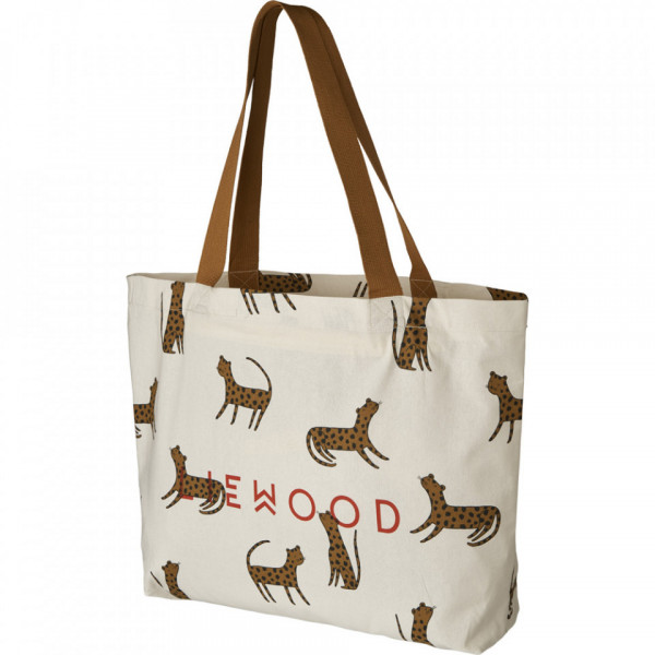 Liewood Einkaufstasche Shopper Tasche Tote Bag Big Leopard sandy