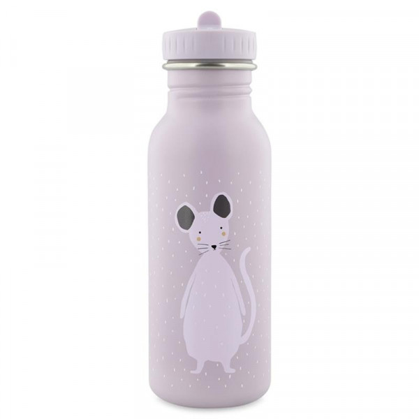 Trixie Trinkflasche aus Edelstahl Mrs Mouse Maus violett 500ml