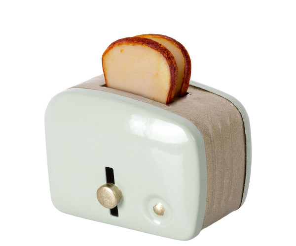 Maileg Toaster mit Brot mint, Miniatur