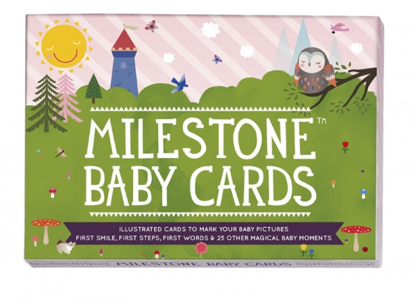 Milestone Baby Cards Fotokarten Babykarten 30 Karten (Englisch)
