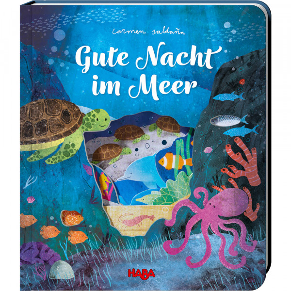Haba Buch Pappbilderbuch Gute Nacht im Meer
